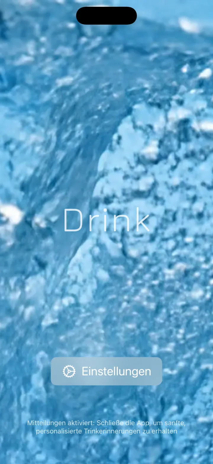 Drink — Gestaltet wie ein Film