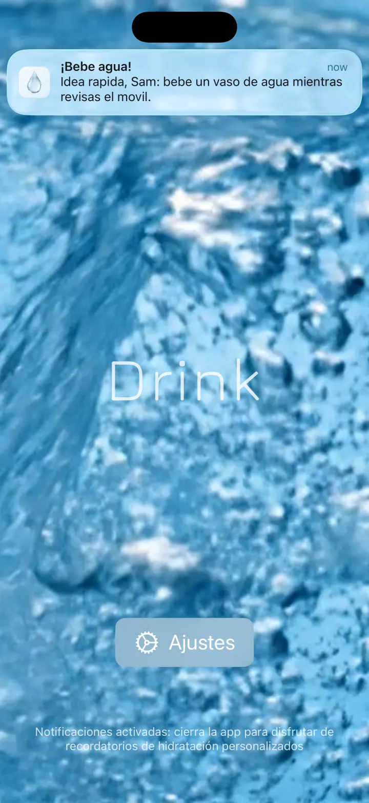 Drink — Mensajes que encajan con el momento