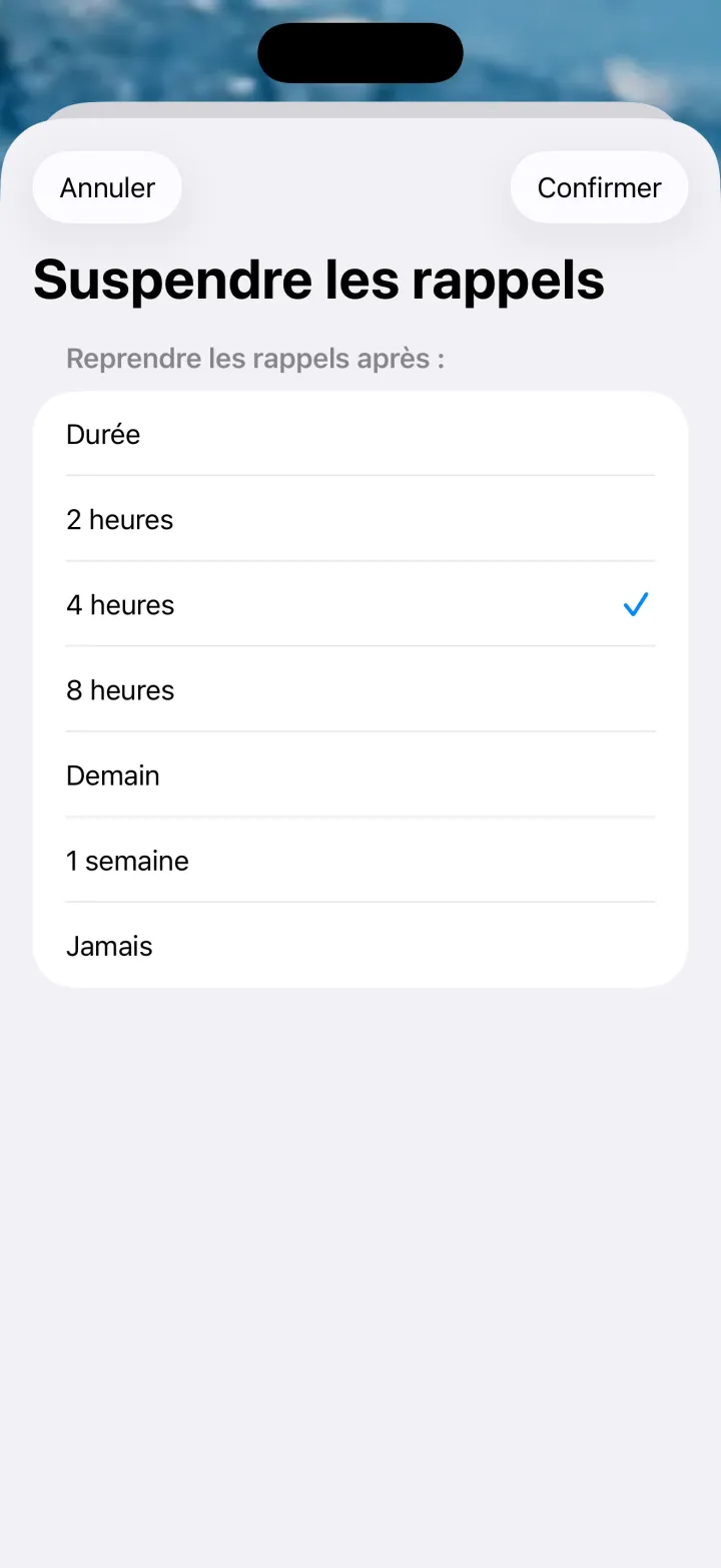 Drink — Mettez en pause quand vous voulez