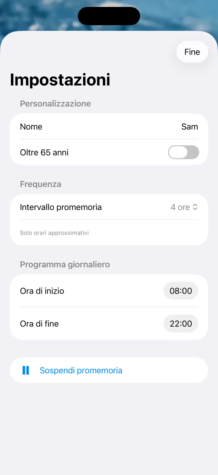 Drink — I tuoi orari, il tuo ritmo